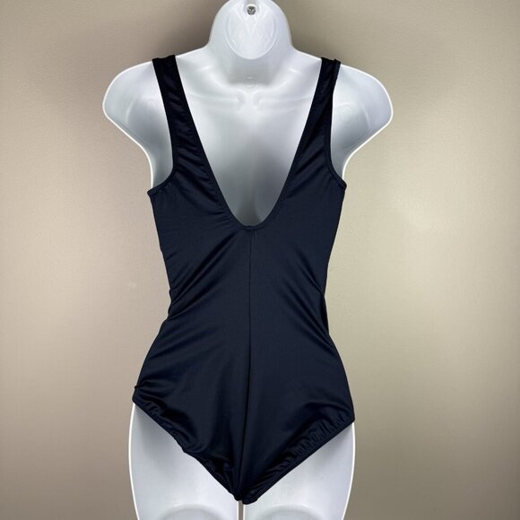 Miraclesuit Palma One Piece Swimsuit Midnight Blue Size 8 Slimming Shaping Suit - Picture 8 of 9